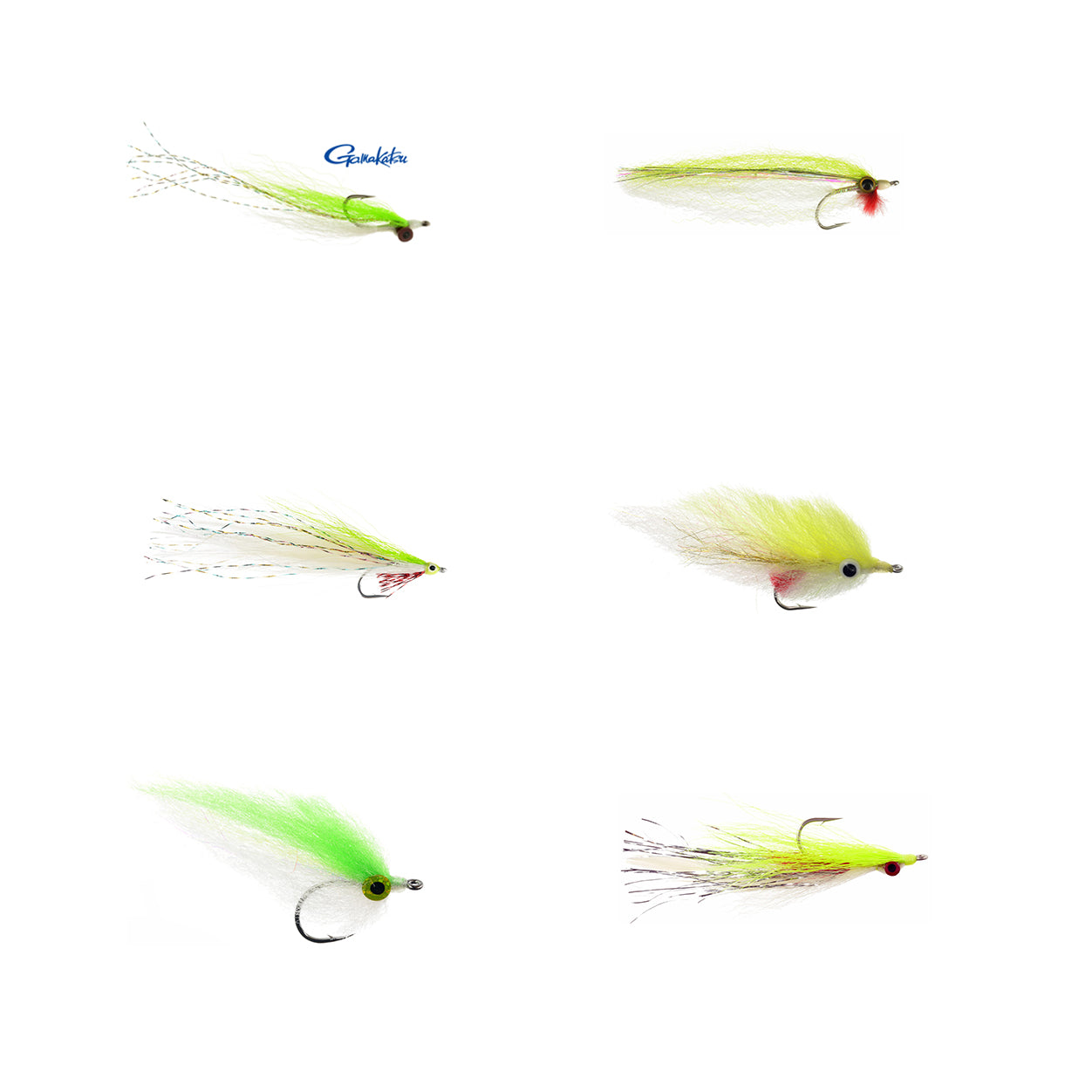 Fly Starter Kit Chartreuse & White